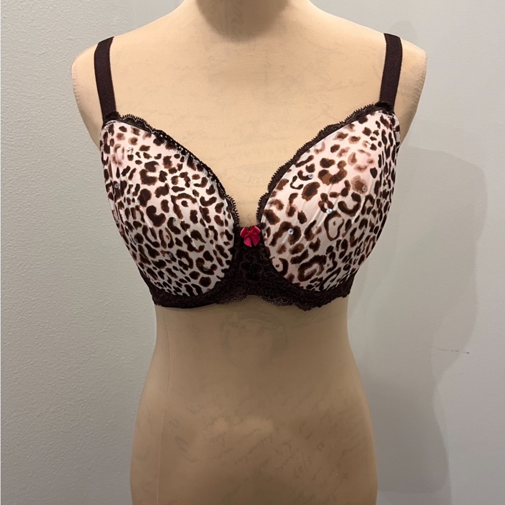 34DD Victoria Secret Dream Angels Leopard Print, Victoria’s Secret Demi Bra